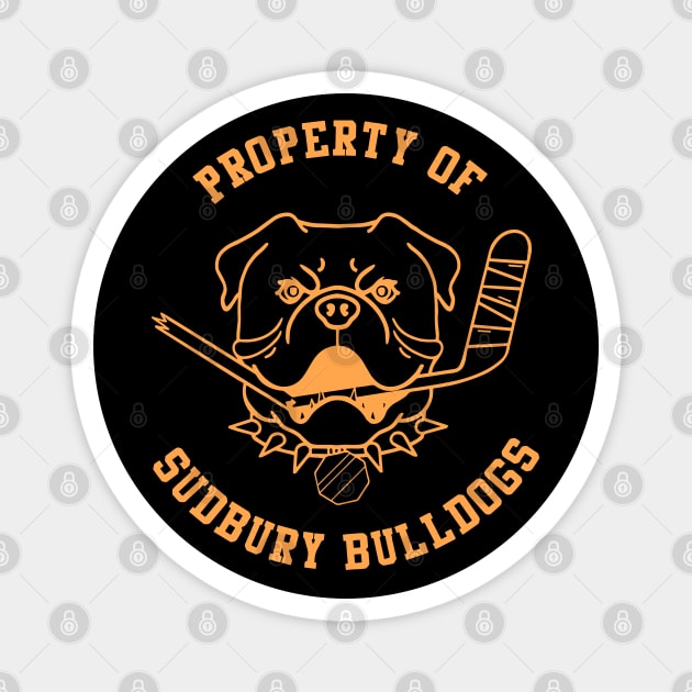 Shoresy Hoodie Merch - Hockey Jersey Sudbury Blueberry Bulldogs Meme Magnet by celestial_artworks
